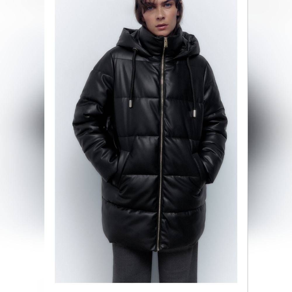 Zara Faux Leather Jacket